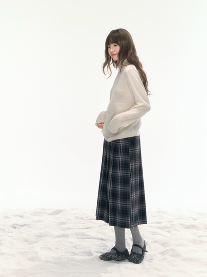 “Nordic Weave” Multicolor Wool Turtleneck Base Top LL2025479
