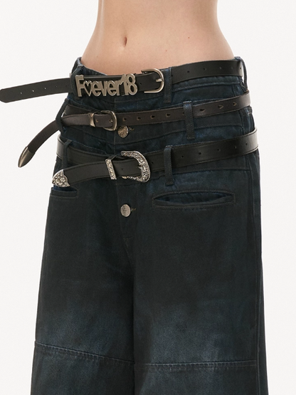 MAMC - "Forever18" Letter Buckle Belt