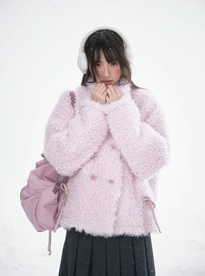 玉熙 - Cherry Blossom Pink Jacket