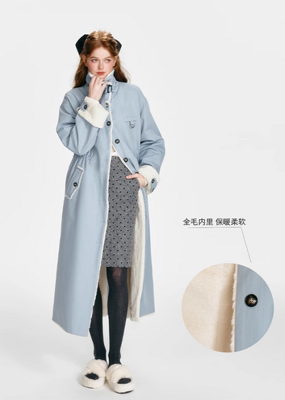 "Air Superiority Blue" Long Coat