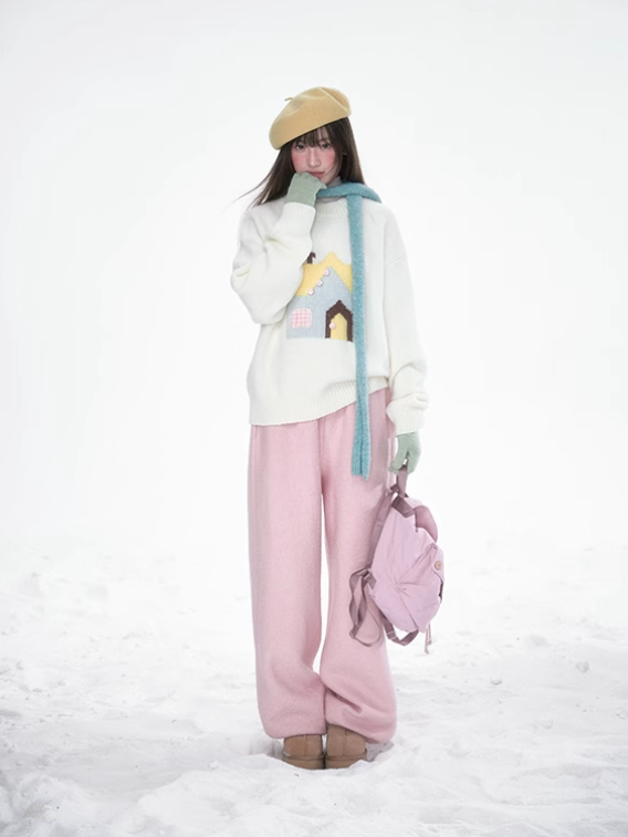韓琪雪 - "Happy House" Sweater