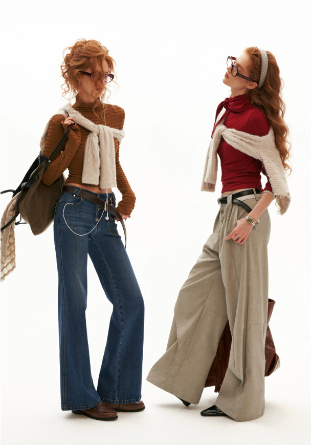 MAMC - Mocha Fuzzy Diamond-Texture Lace Knit Cardigan (Brown / Gray / Beige)