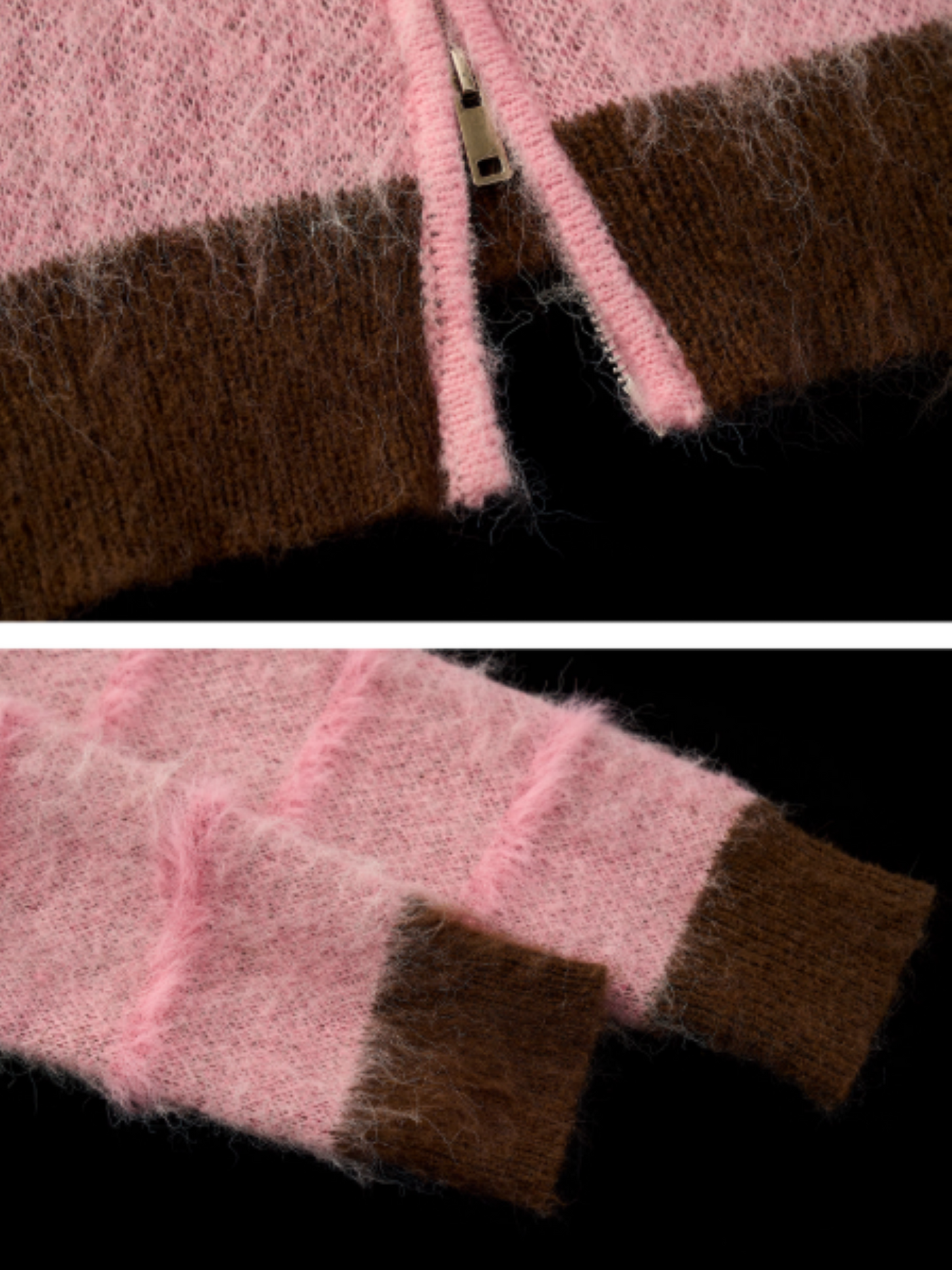 MAMC - Pink Carousel Pony Zip-Up Cardigan WE843