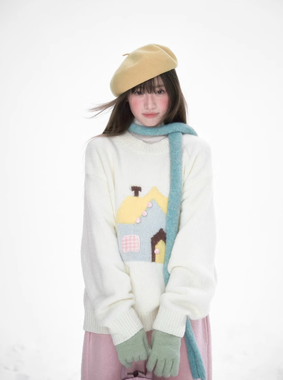 韓琪雪 - "Happy House" Sweater