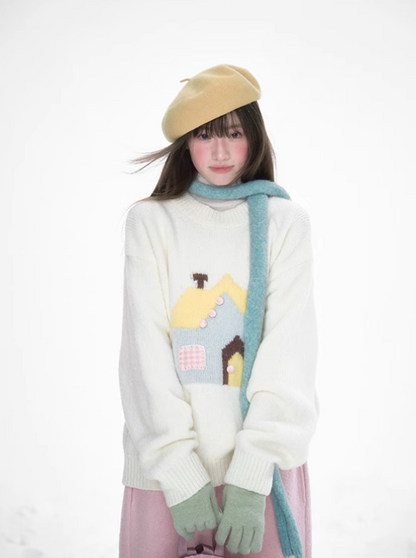 韓琪雪 - "Happy House" Sweater