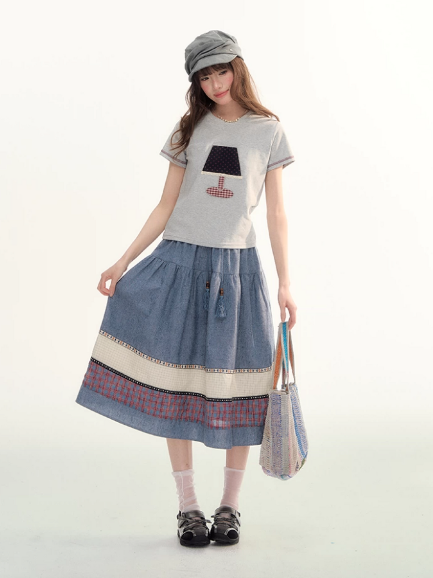 Lamp Story Patchwork Tee WW2026109