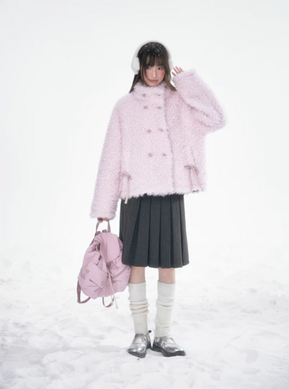 玉熙 - Cherry Blossom Pink Jacket