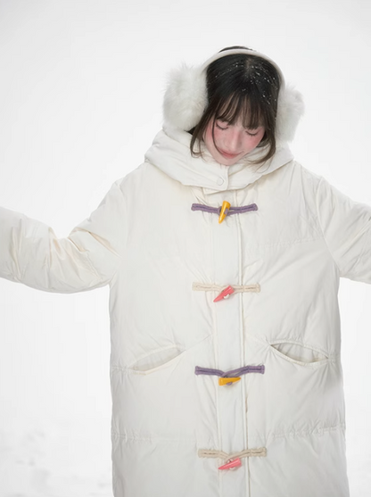 韓琪岩 - Colorful Horn Button Jacket