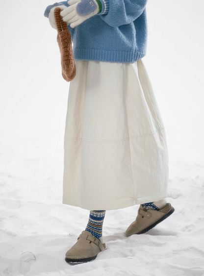 刘慧迪 - White Bubble Skirt