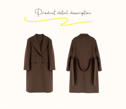Zzouu - Maillard Style Temperament Coat