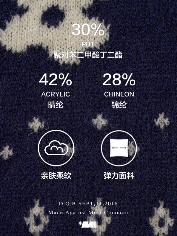 Star & Floral Knit Crop Sweater + Skort Set WE770 (Midnight Navy)