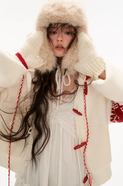 MAMC - Rose Knitted Gloves