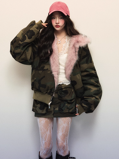 1P - "Black Pink Series" Reversible Jacket
