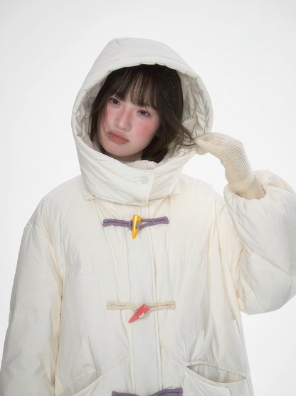 韓琪岩 - Colorful Horn Button Jacket