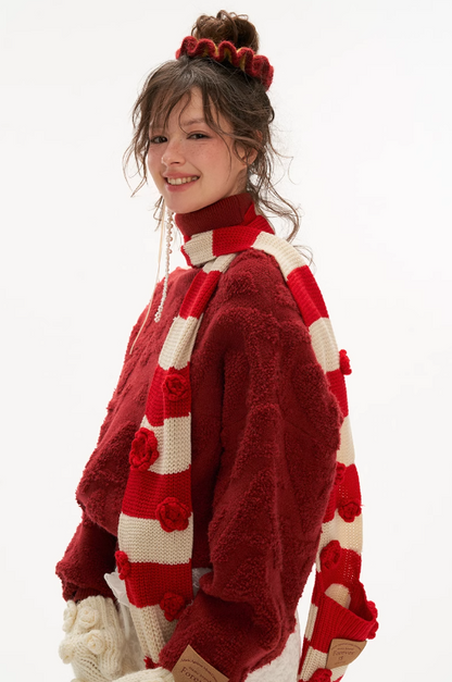 MAMC - Striped Rosie Pocket Scarf