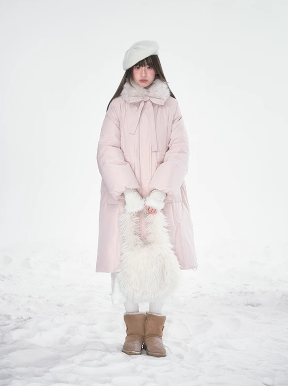 乐雪江 - Cherry Blossom Pink Jacket
