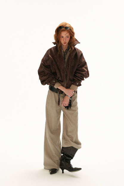 MAMC - Leopard Print & Zebra Stripe Textured Scarf Shawl