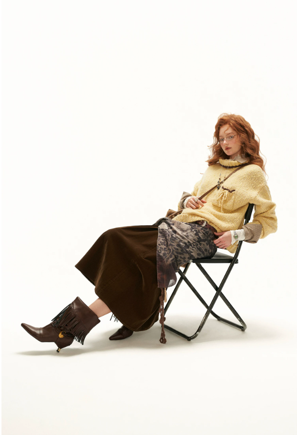 MAMC - Leopard Print & Zebra Stripe Textured Scarf Shawl