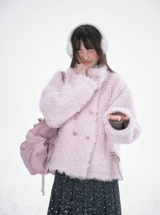 玉熙 - Cherry Blossom Pink Jacket