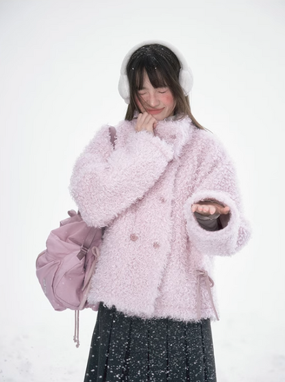 玉熙 - Cherry Blossom Pink Jacket