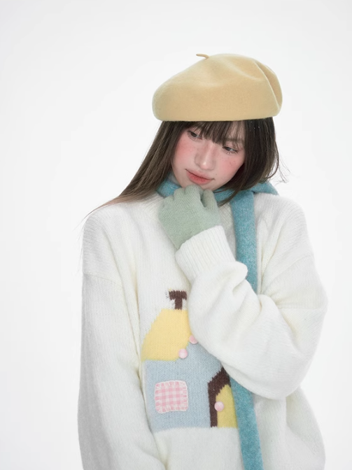 韓琪雪 - "Happy House" Sweater
