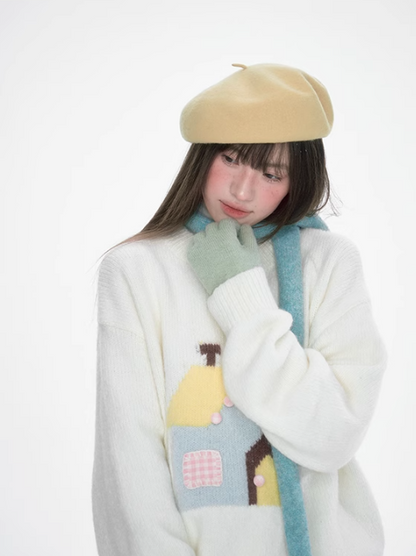 韓琪雪 - "Happy House" Sweater