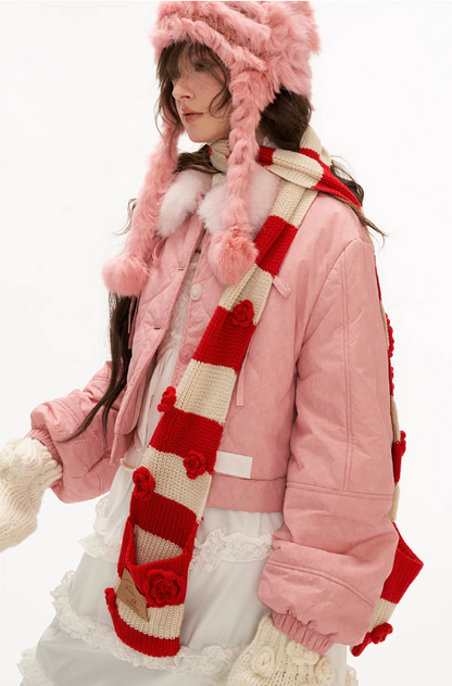 MAMC - Striped Rosie Pocket Scarf
