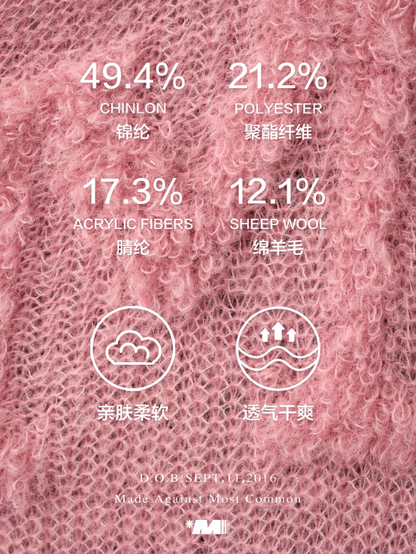 MAMC - Cloudcode Off-Shoulder Knit Pullover