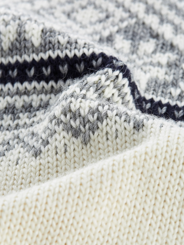 FUSSED Strange Circus Fair Isle Wool Vest FOF-25SS163