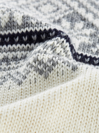 FUSSED Strange Circus Fair Isle Wool Vest FOF-25SS163