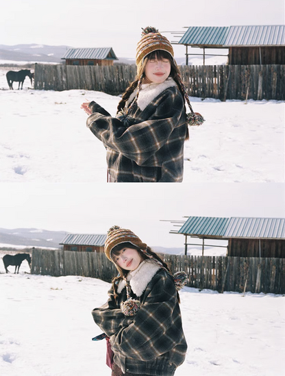 Zzouu - Melaleuca Plaid Coat