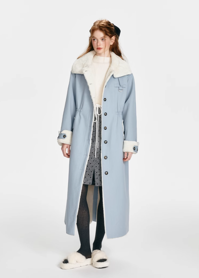 "Air Superiority Blue" Long Coat