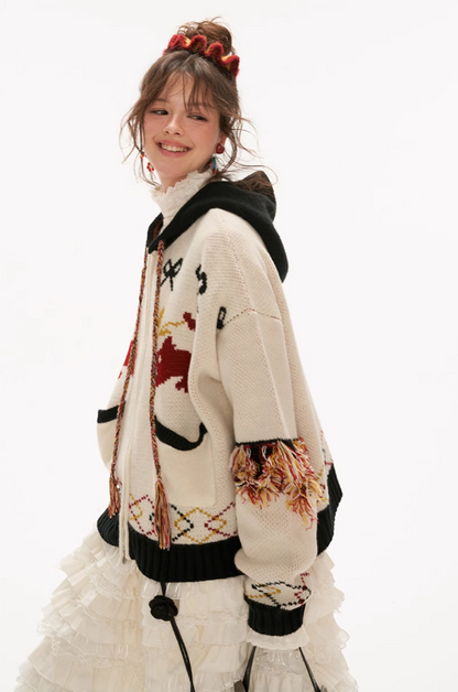 MAMC - "Joy, Peace, And Love" Cardigan