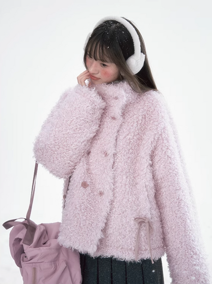 玉熙 - Cherry Blossom Pink Jacket