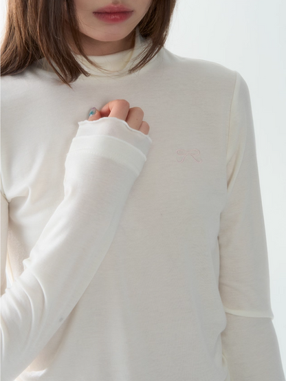 罐头士多所 - Sakura Warmth Knit Base Top