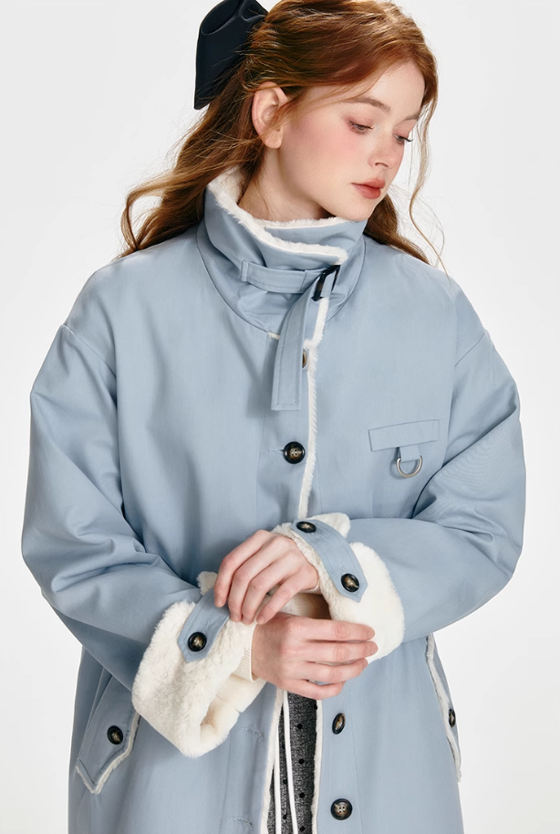 "Air Superiority Blue" Long Coat