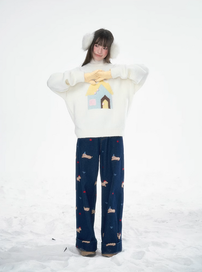 韓琪雪 - "Happy House" Sweater