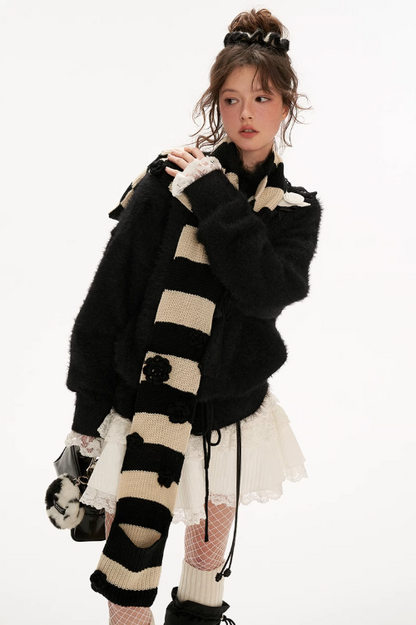 MAMC - Striped Rosie Pocket Scarf
