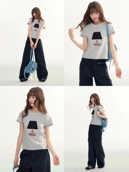 Lamp Story Patchwork Tee WW2026109