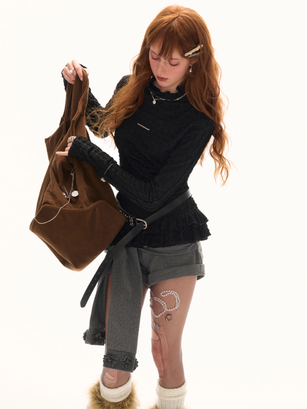 MAMC - Cosmic Ruffle Turtleneck
