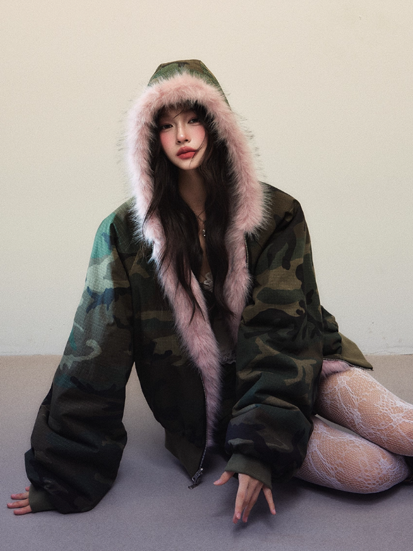 1P - "Black Pink Series" Reversible Jacket