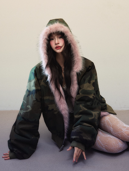 1P - "Black Pink Series" Reversible Jacket