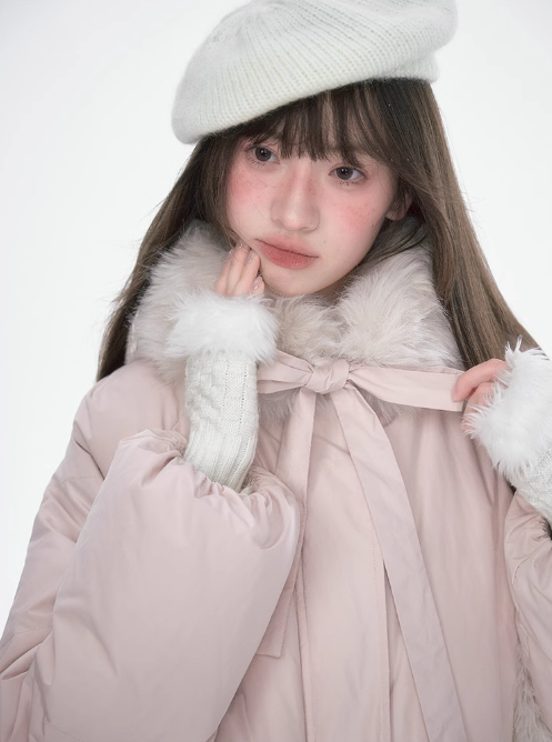 乐雪江 - Cherry Blossom Pink Jacket