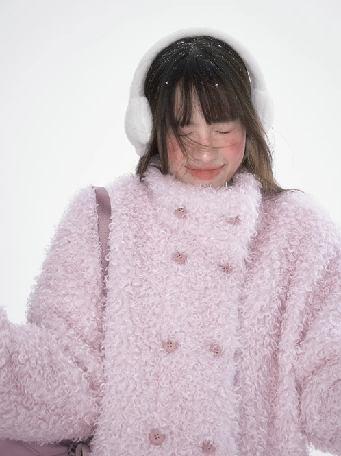 玉熙 - Cherry Blossom Pink Jacket