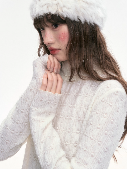 "Mint Soda" Knit & Lace Layered Top Set LL2025335