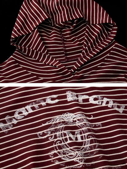 MAMC - Varsity Stripes Hoodie Dress