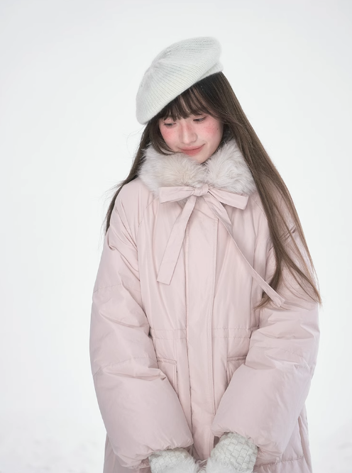 乐雪江 - Cherry Blossom Pink Jacket