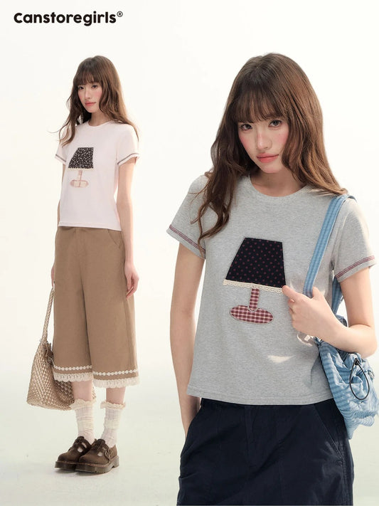 Lamp Story Patchwork Tee WW2026109