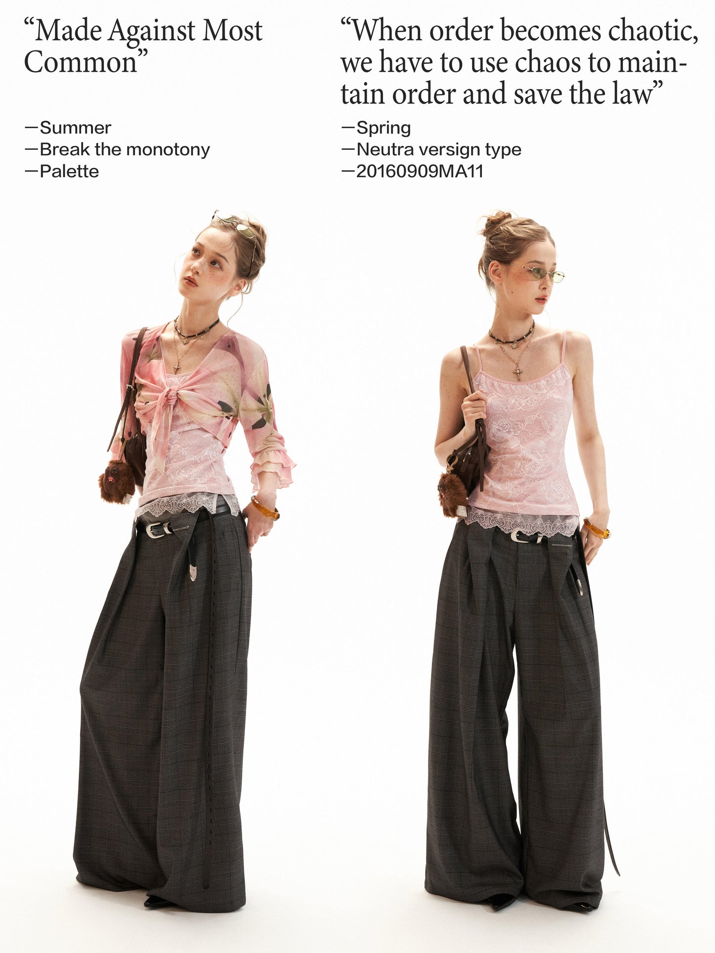 Floral Lace Trim Cami & Tie-Front Cardigan Set WE957