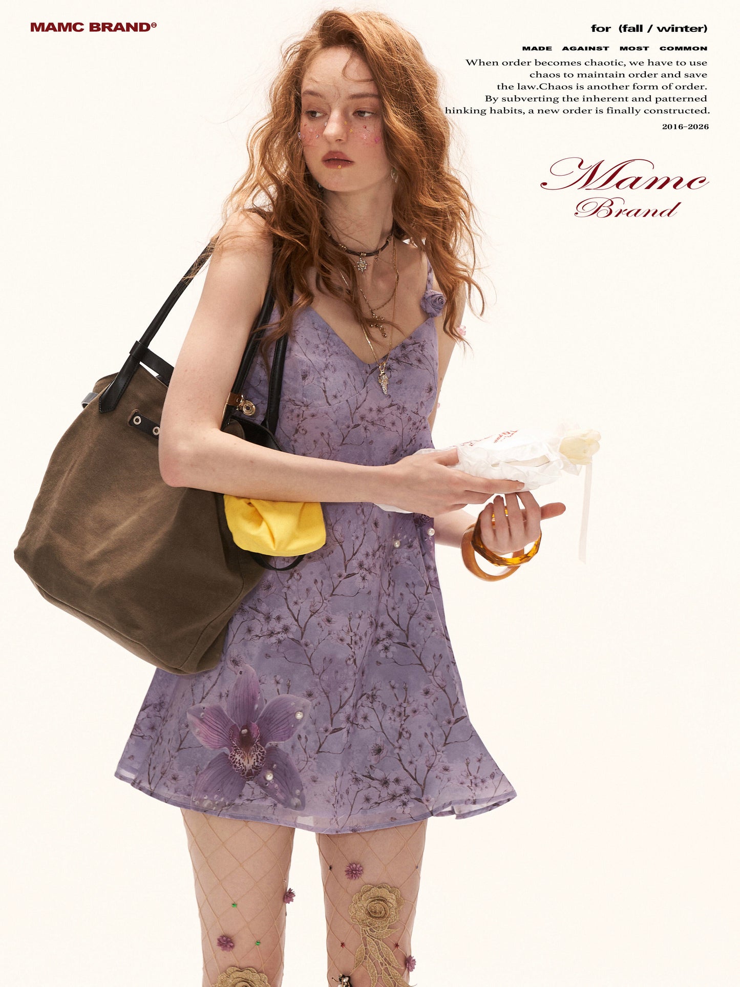 Dreamy Lavender Floral Cami Mini Dress WE919